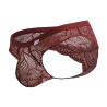 CandyMan Slip Dentelle Elynos Bordeaux
